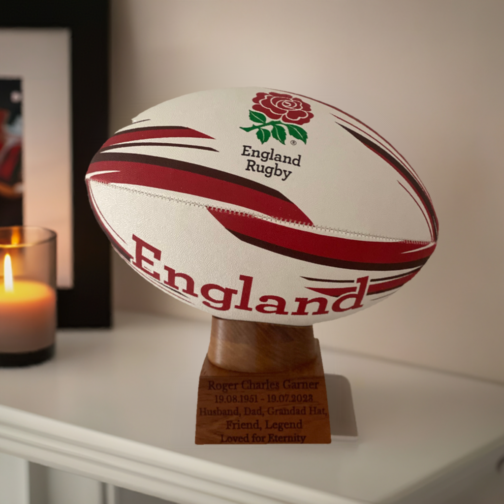 Rugby Ball Urn | Sports Ball Urn For Ashes | Identity Urns
