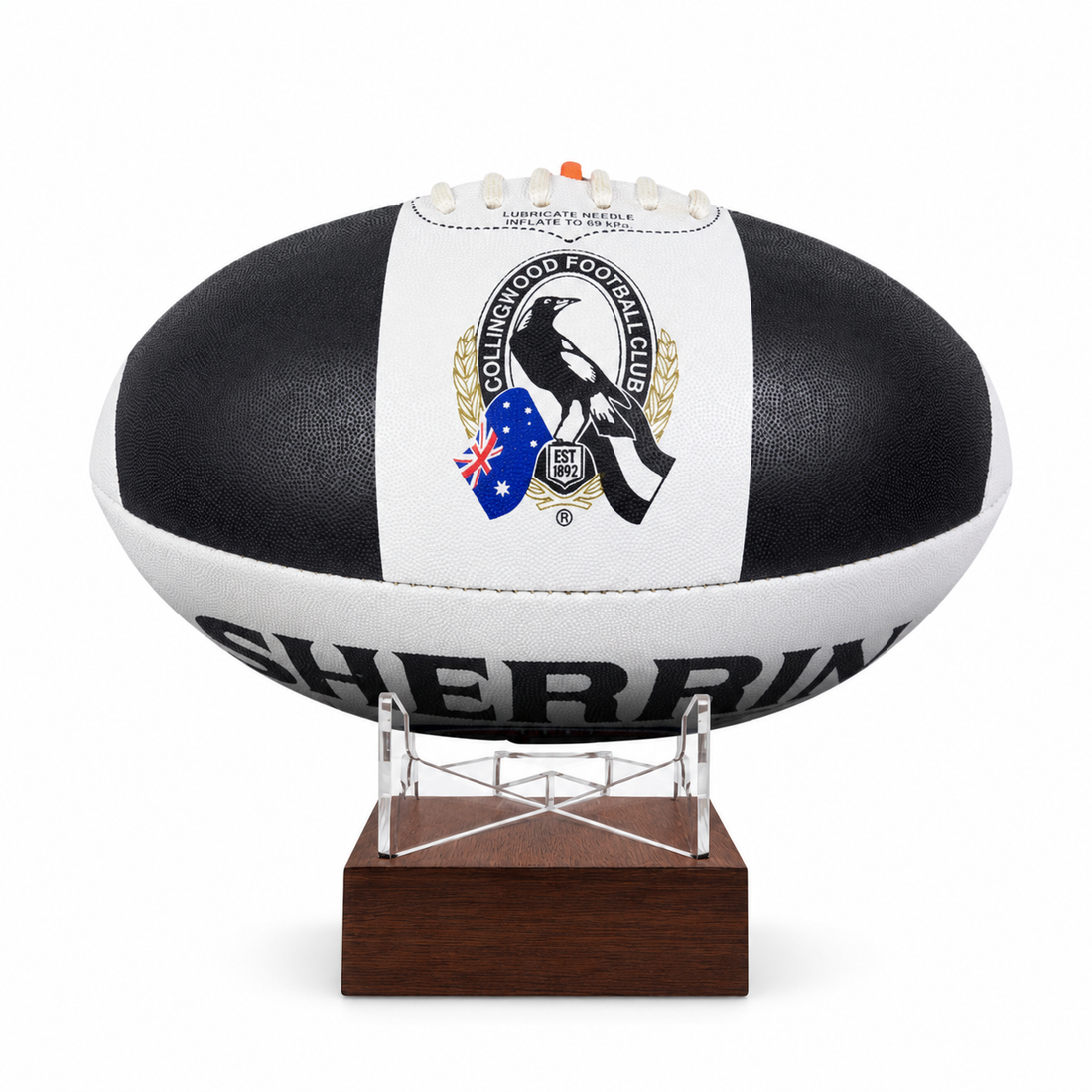 Collingwood Magpies AFL Football Cremation Urn