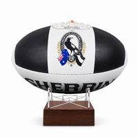 Collingwood Magpies AFL Football Cremation Urn