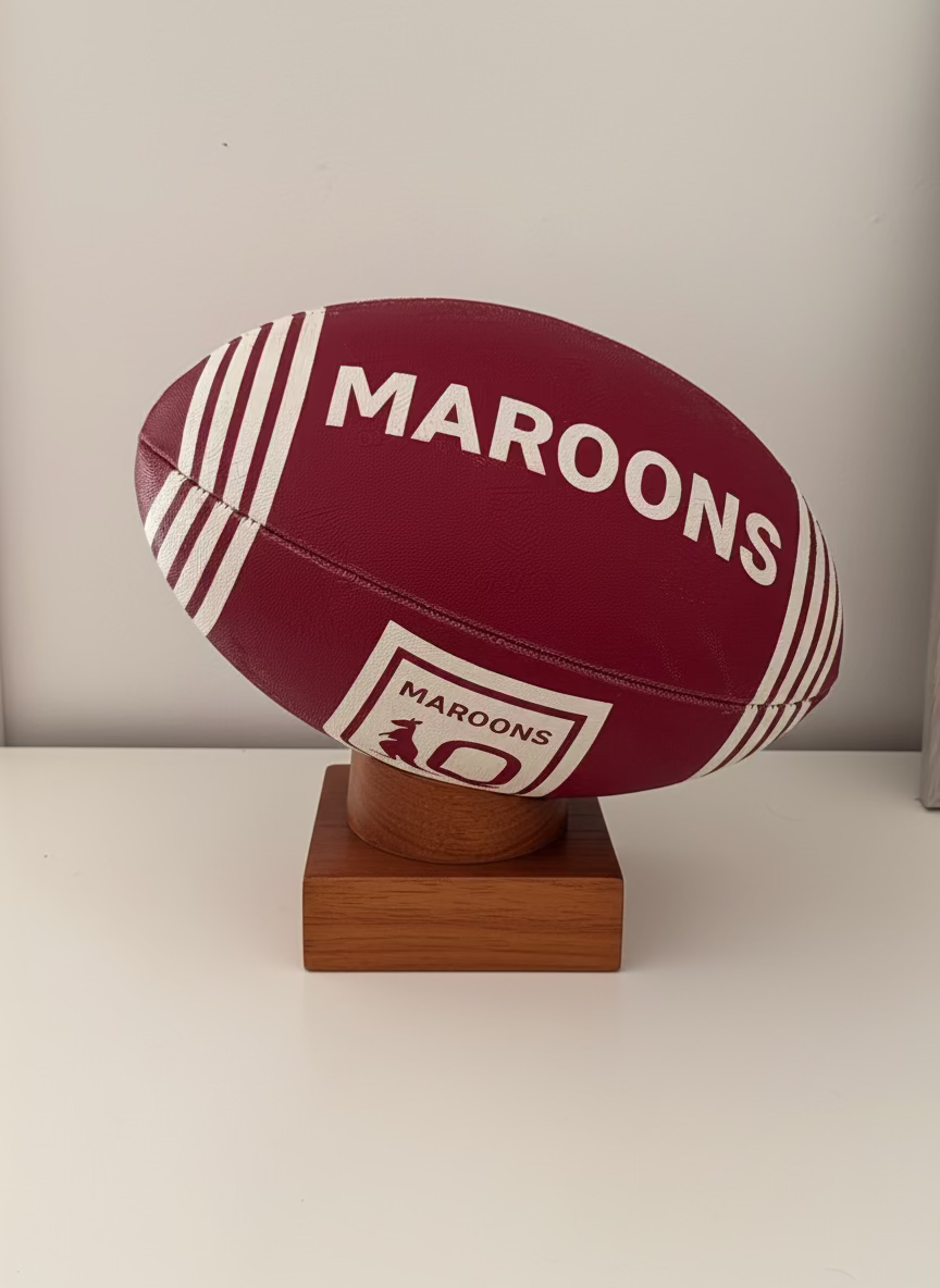 Queensland Maroons Rugby League Cremation Urn