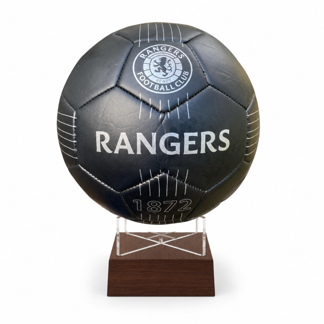 Rangers FC Soccer Ball Cremation Urn