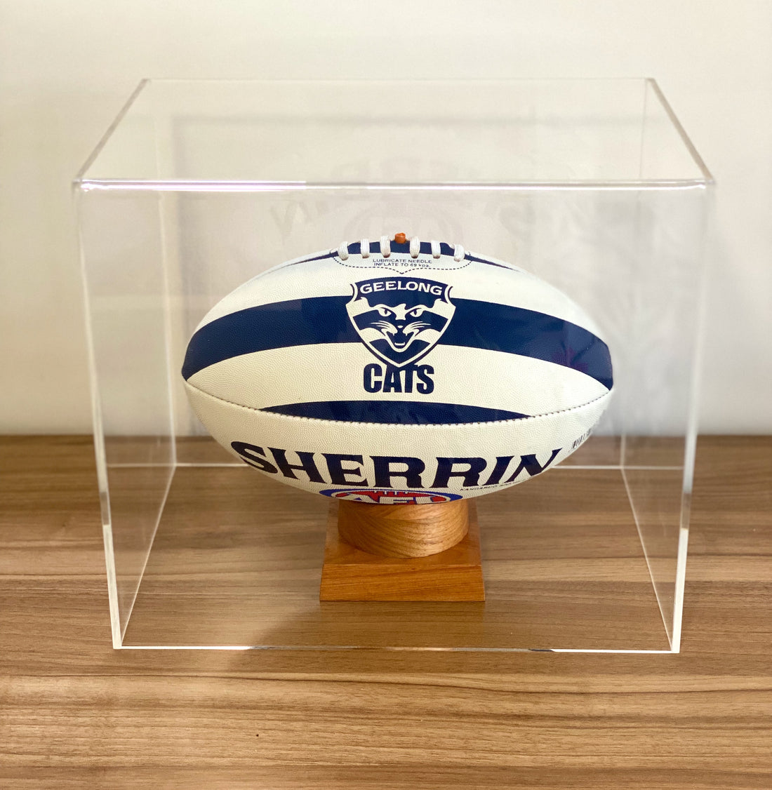 Perspex Display Case for Football Urn