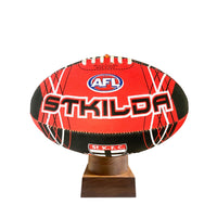St Kilda Urn for Ashes with personalised timber display stand
